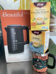 Wellness prizes from West Deptford tea